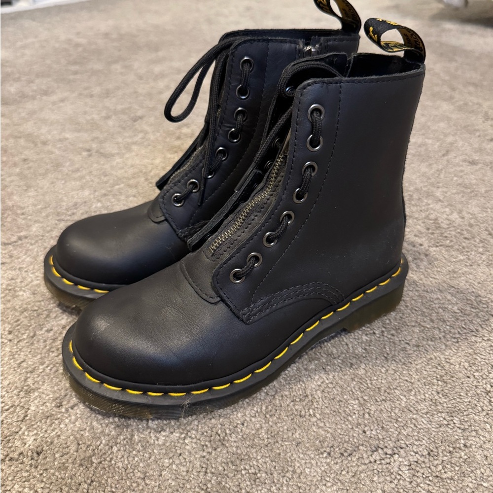 Dr. Martens Black Lace Up Boots